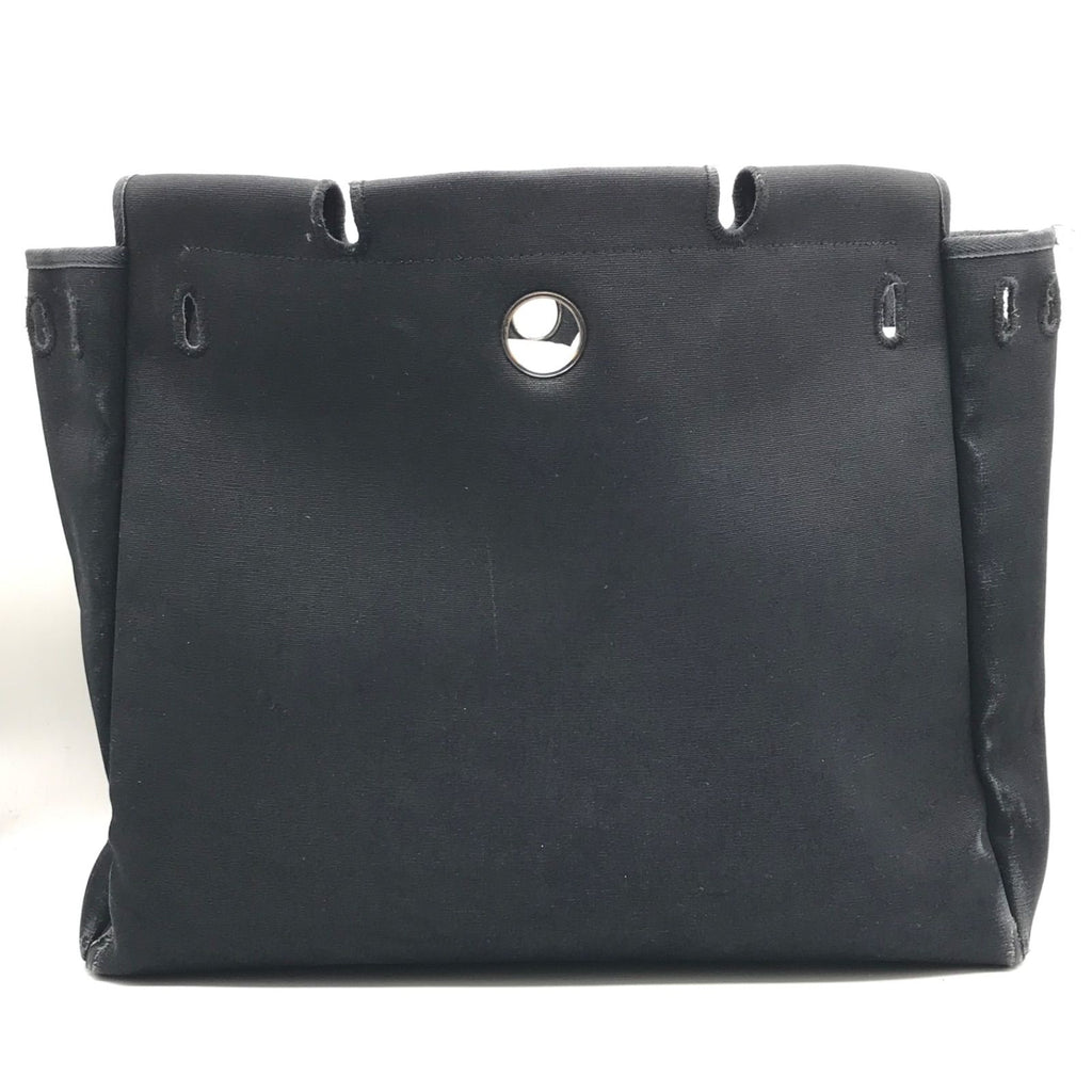 Hermes Herbag MM 2-Way Shoulder Bag Black Price Negotiation Welcome — view 3