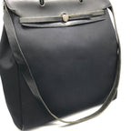 Hermes Herbag MM 2-Way Shoulder Bag Black Price Negotiation Welcome — view 8