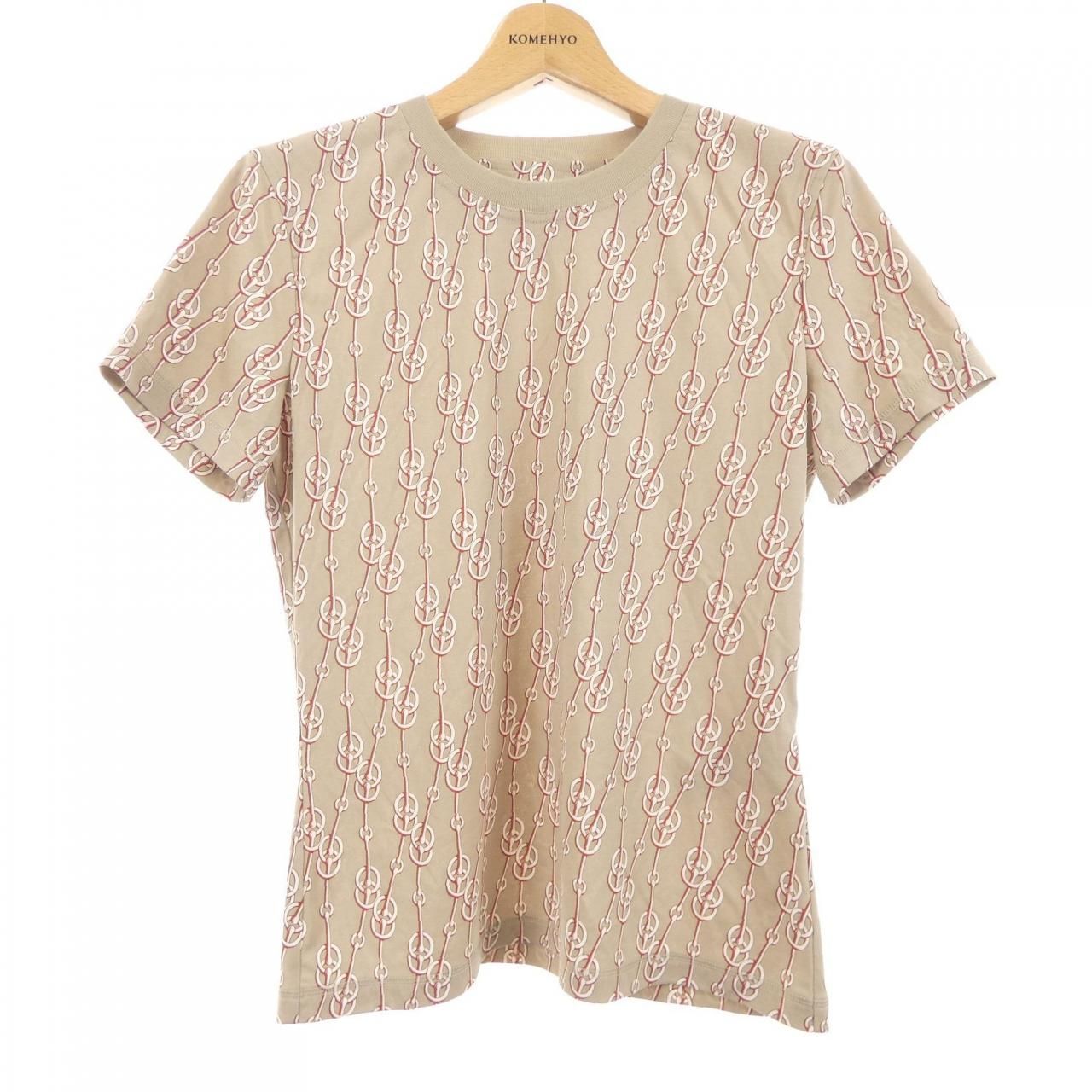 Hermes Cliquetis T-Shirt Beige
