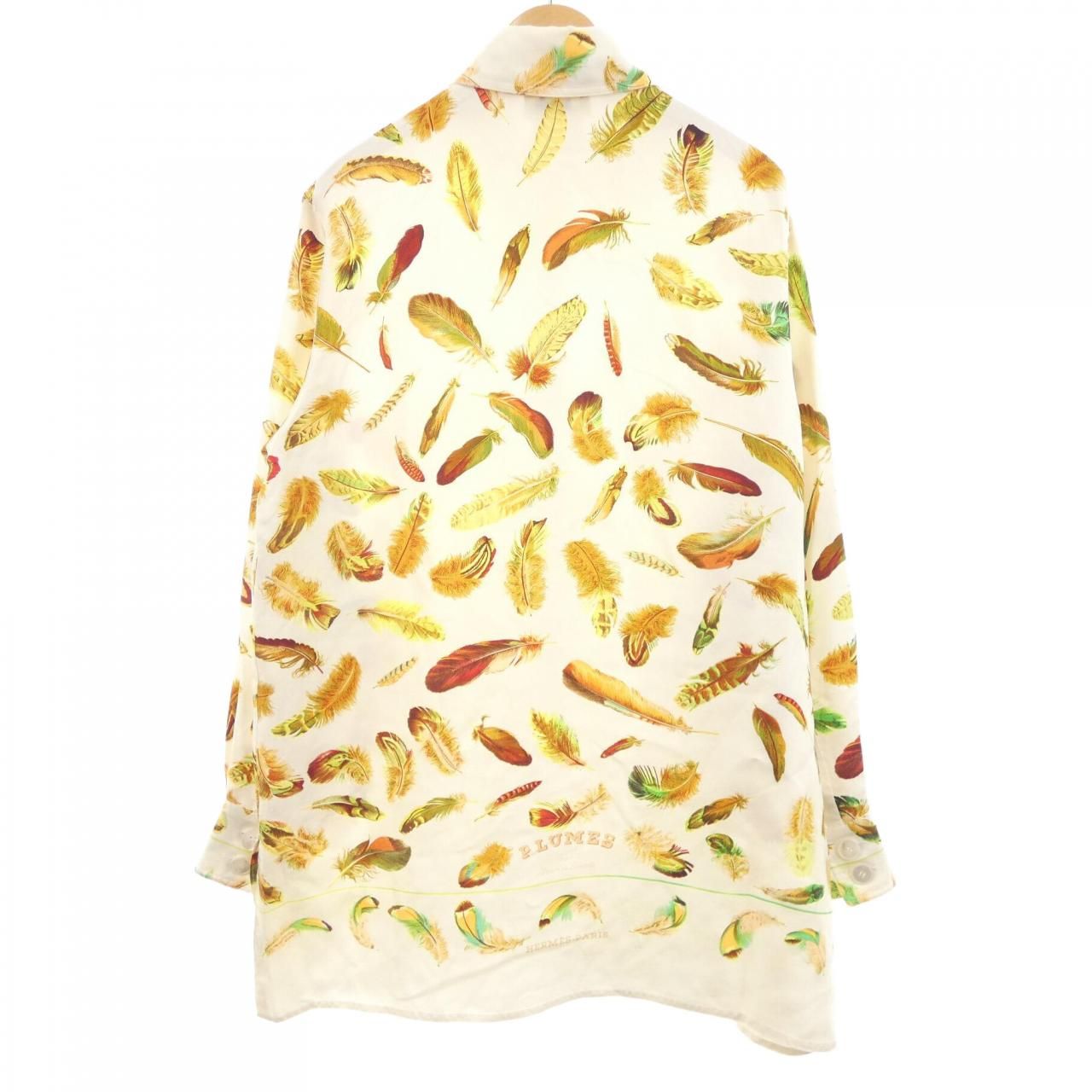 Hermes Plumes Twill Lane Shirt — view 2
