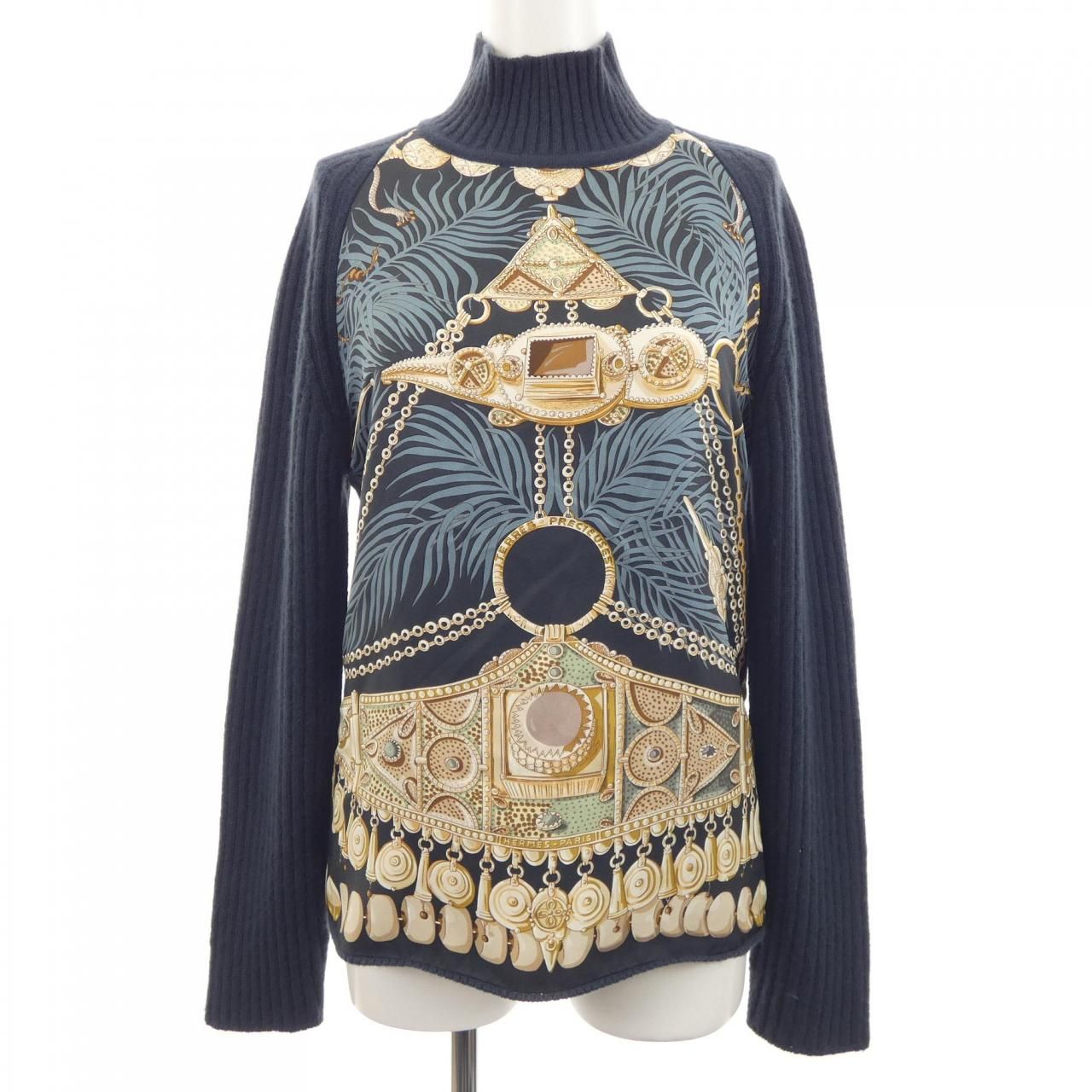 Hermes Terres Prescieues Knit Sweater