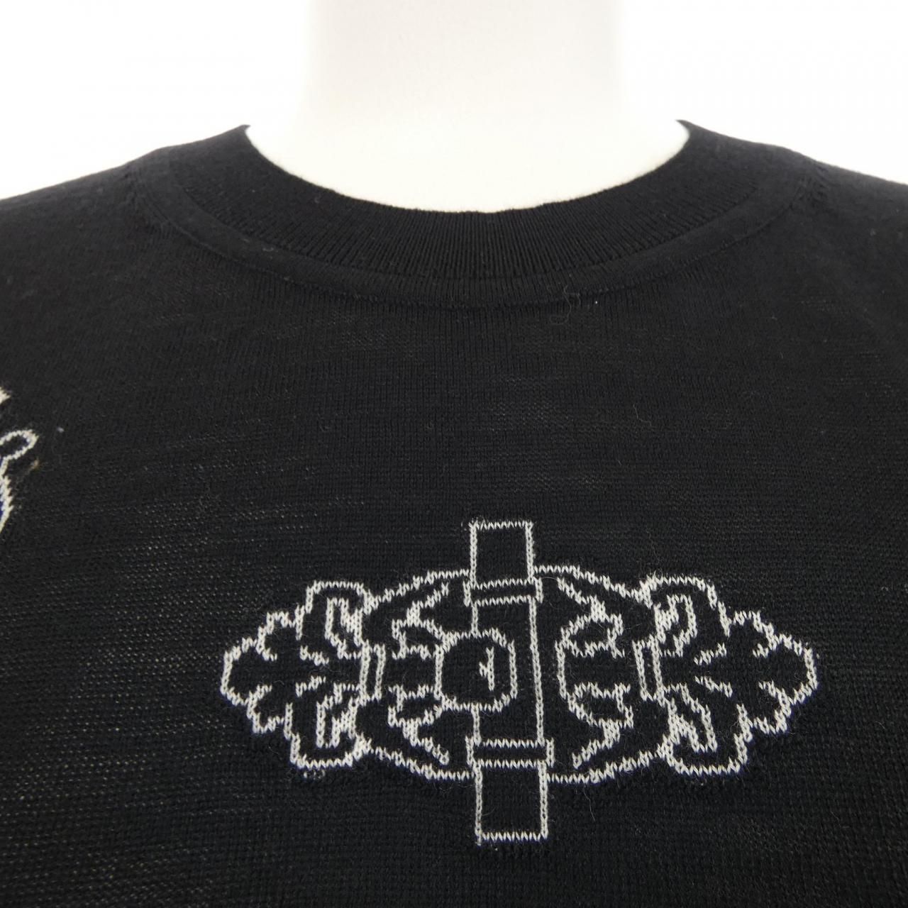 Hermes Knit Sweater Black — view 5
