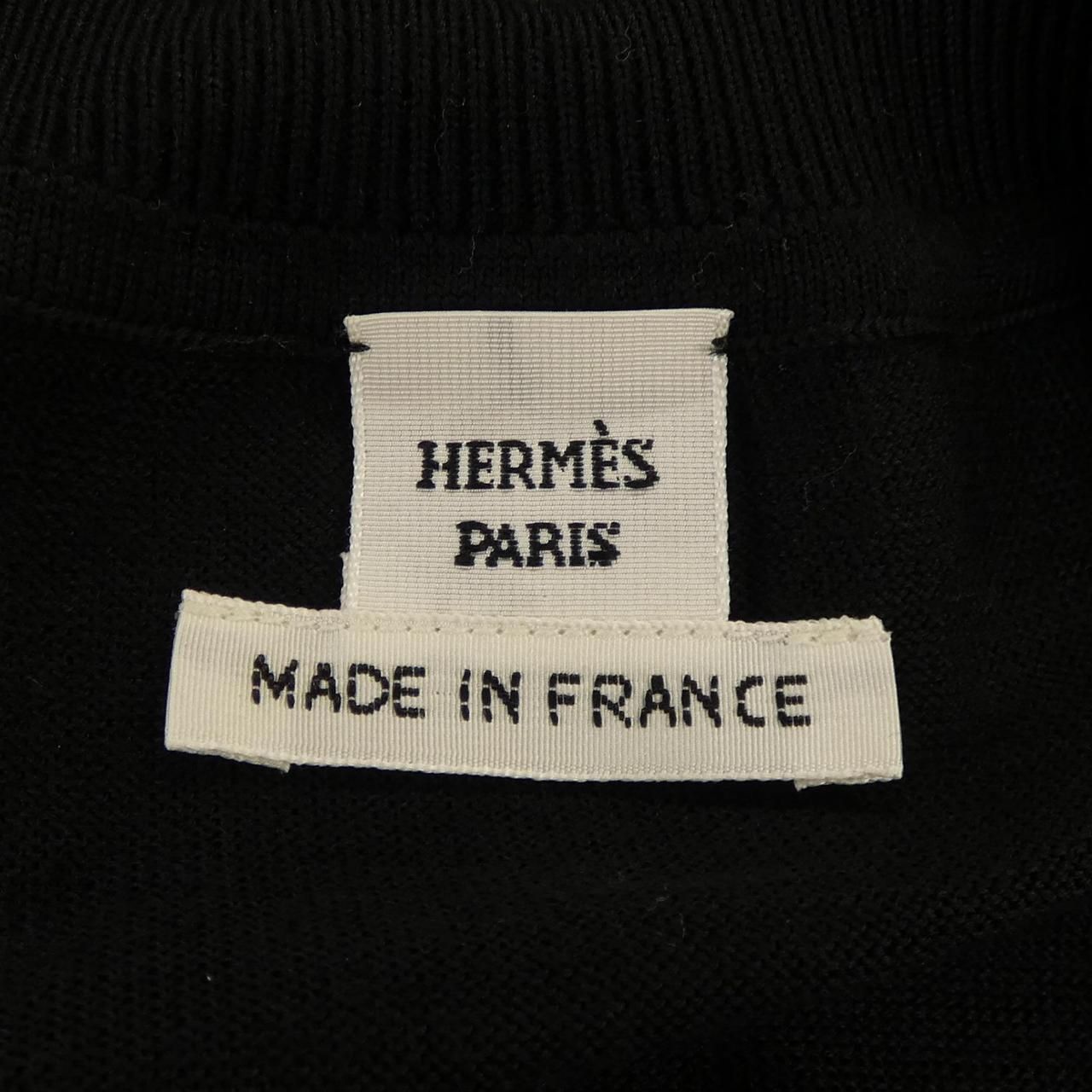 Hermes Knit Sweater Black — view 4