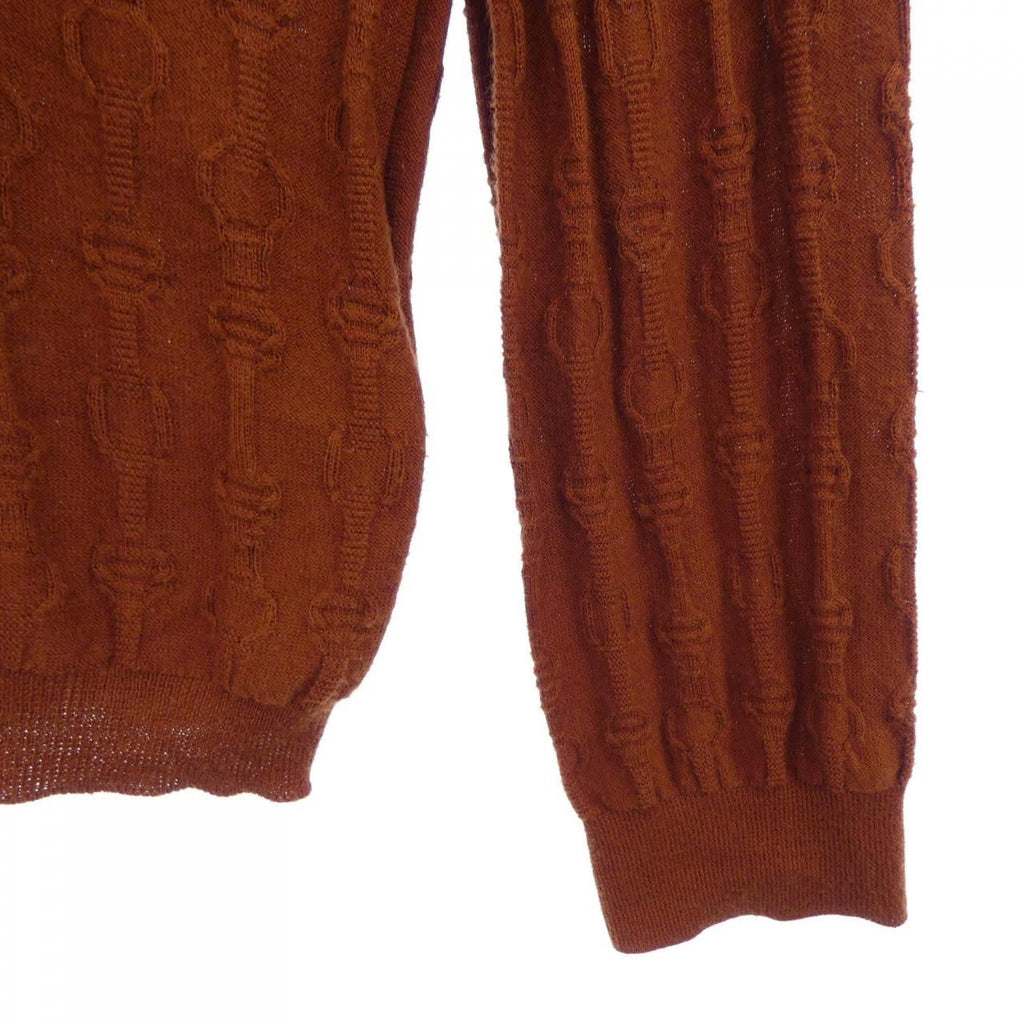 Hermes Knit Sweater Brown — view 6