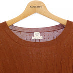 Hermes Knit Sweater Brown — view 5