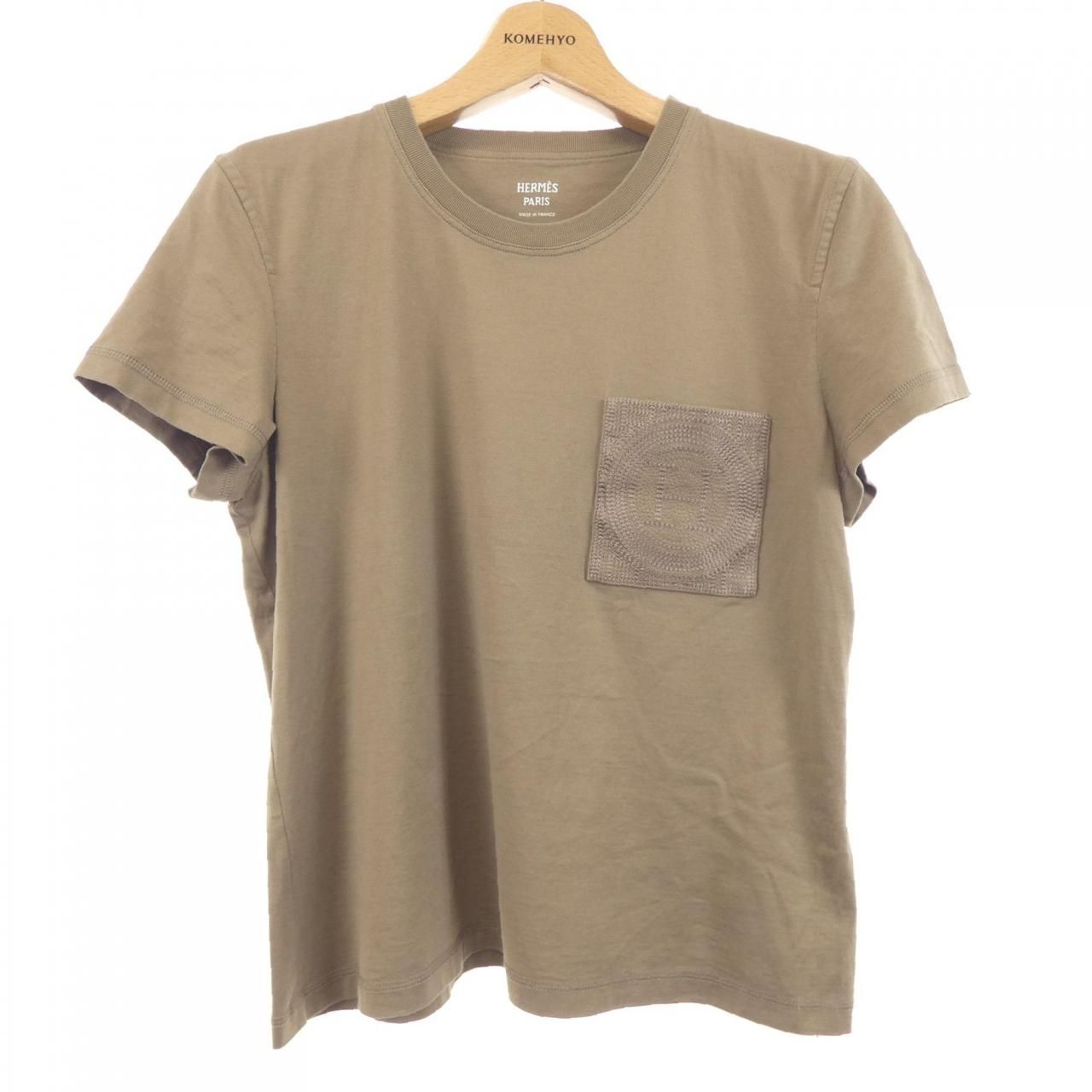 Hermes Mosaic T-Shirt Beige