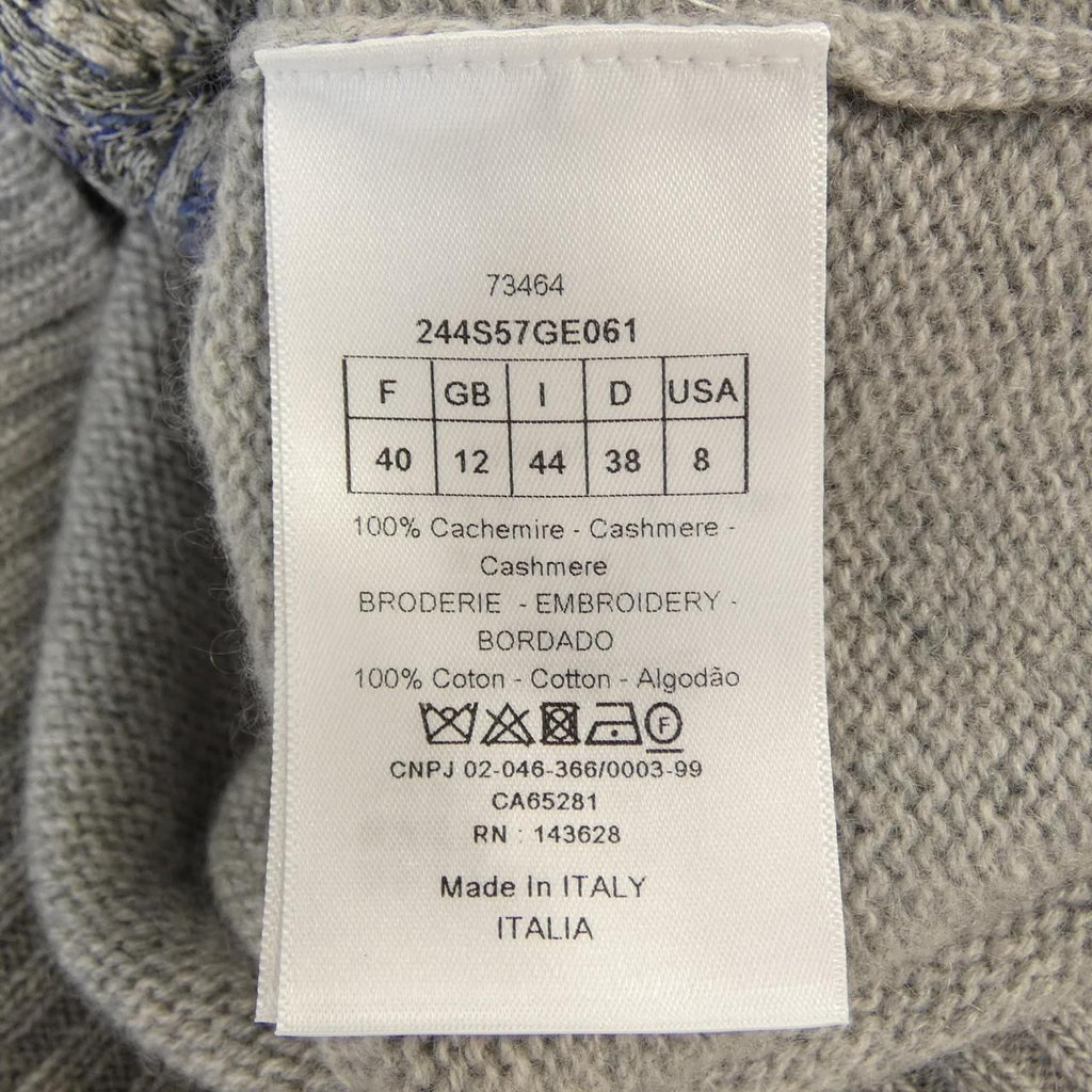 Dior Knit Sweater Gray — view 3