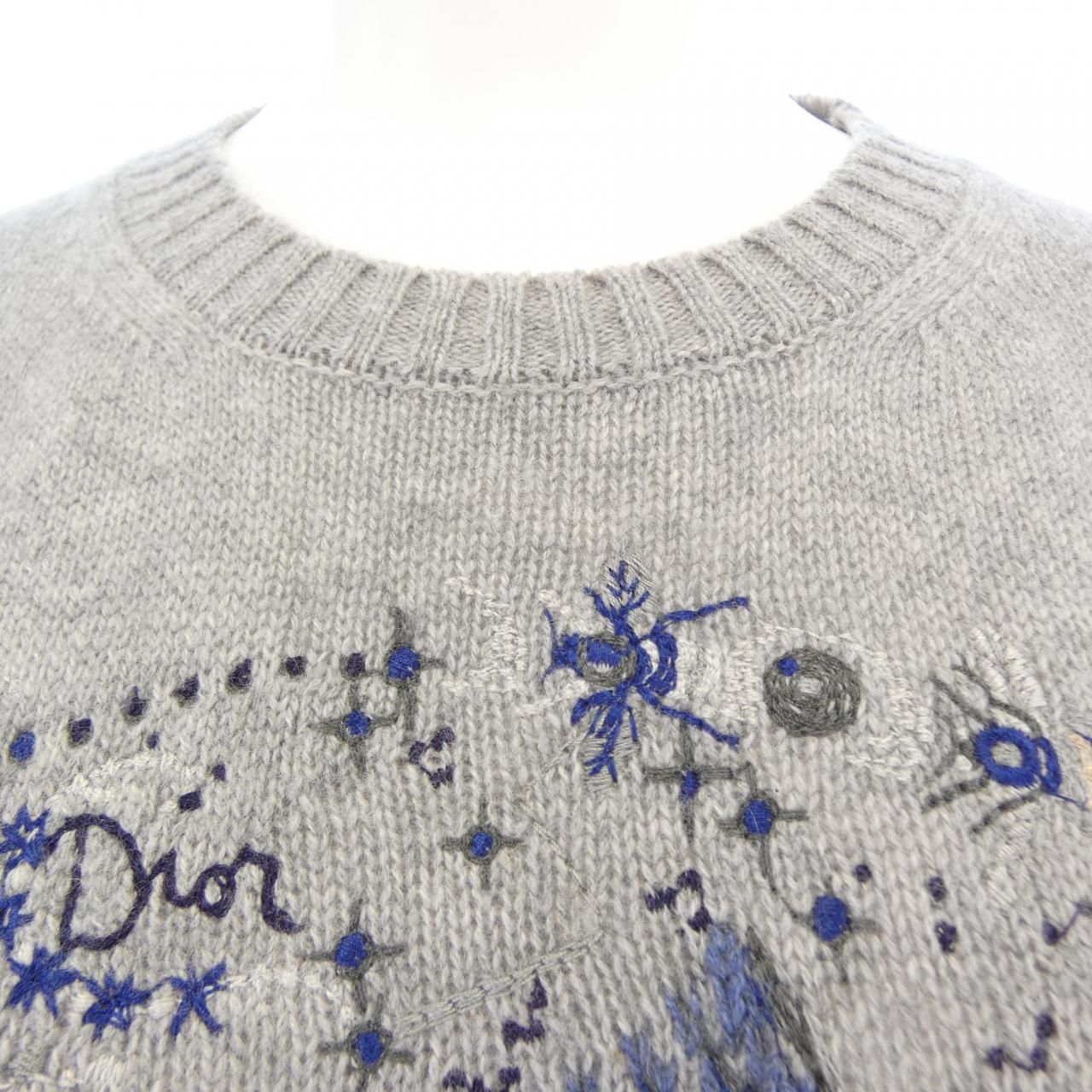 Dior Knit Sweater Gray — view 5