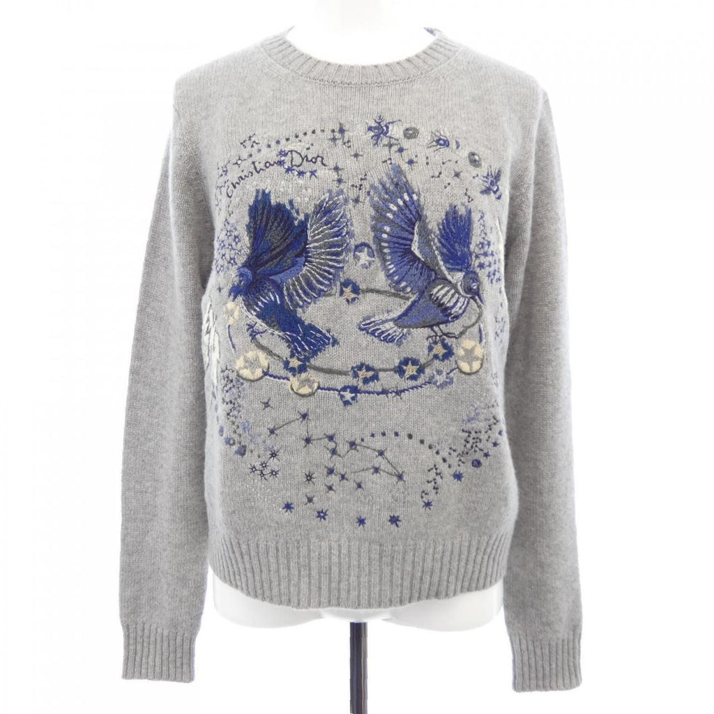 Dior Knit Sweater Gray