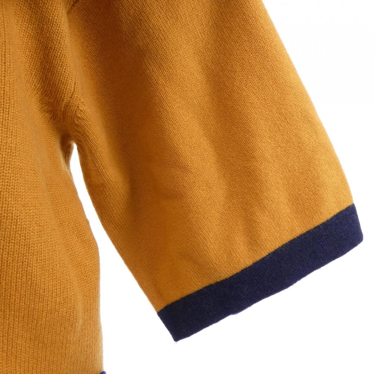 Chanel Knit Sweater Orange — view 6