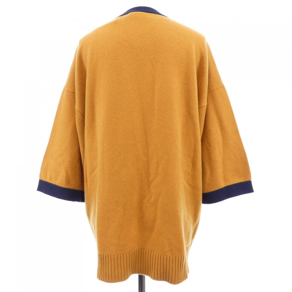 Chanel Knit Sweater Orange — view 2