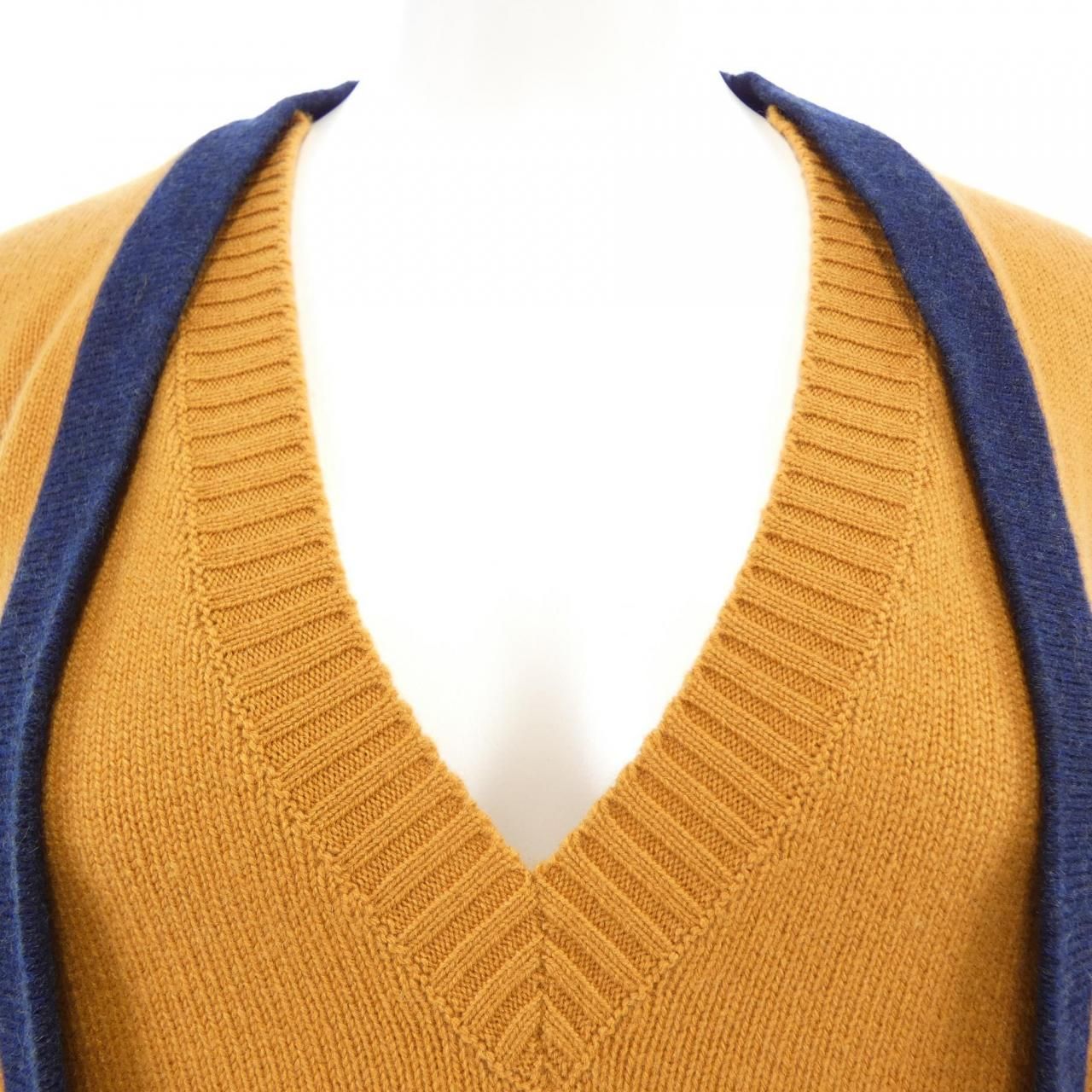 Chanel Knit Sweater Orange — view 5