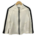 Chanel Jersey 40 M Sports Line Ivory Black Identification T-Shirt