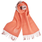 Loewe Scarf Shawl Fringe Anagram Wool — view 3