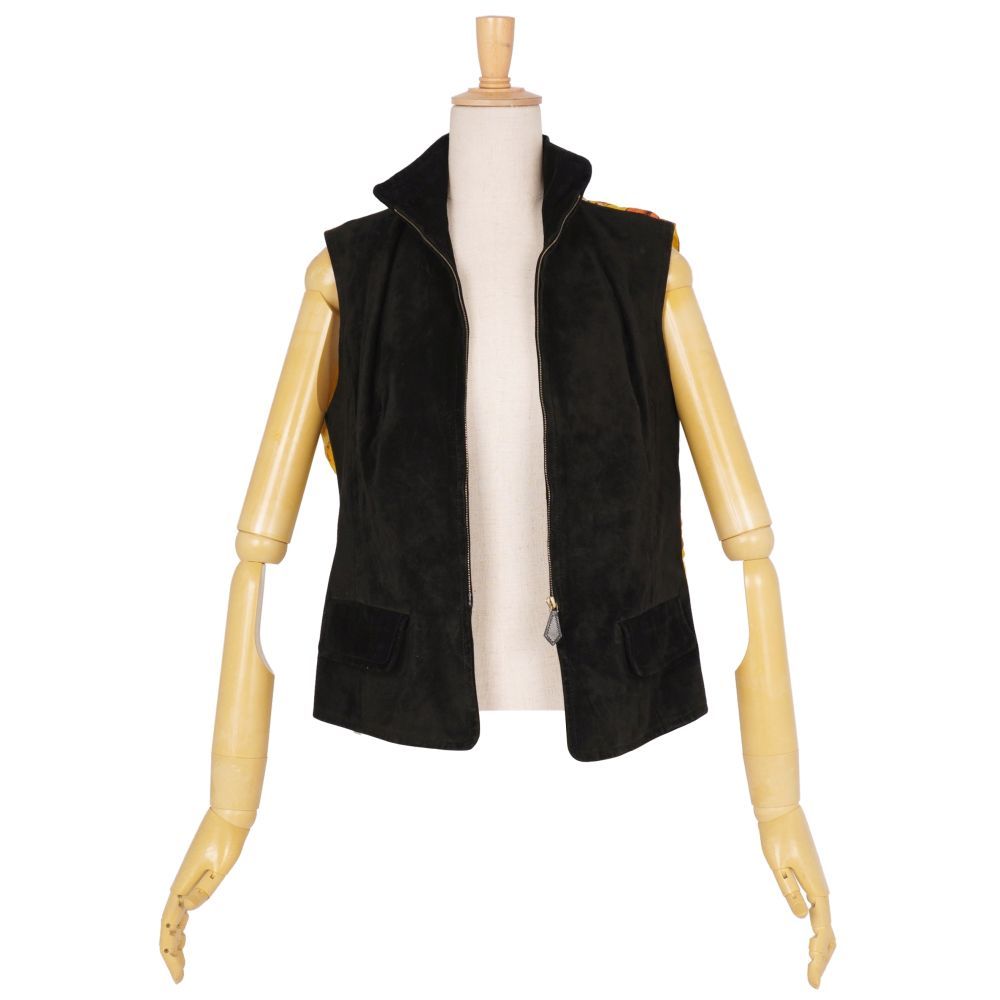 Hermes Vintage Vest Gilet Zip — view 5