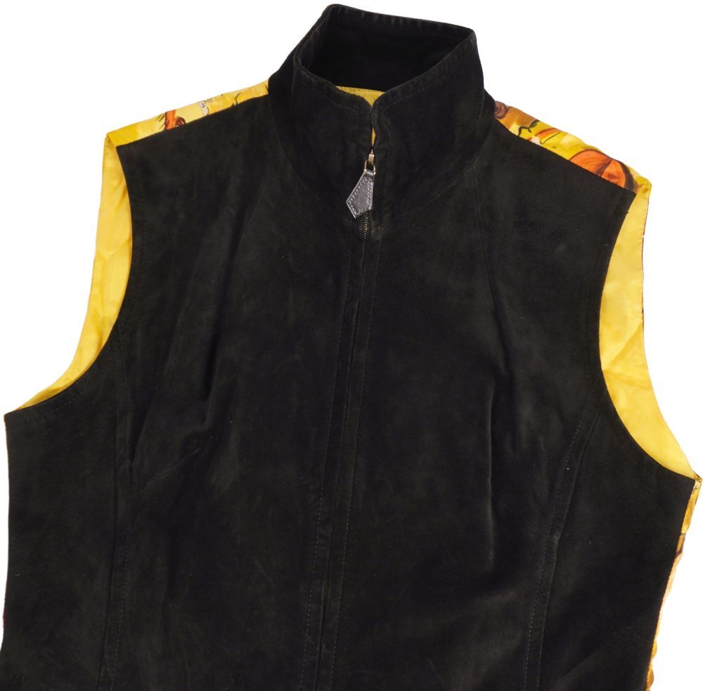Hermes Vintage Vest Gilet Zip — view 2