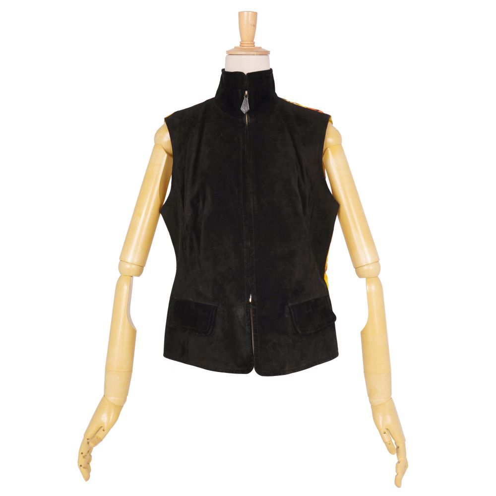 Hermes Vintage Vest Gilet Zip — view 4