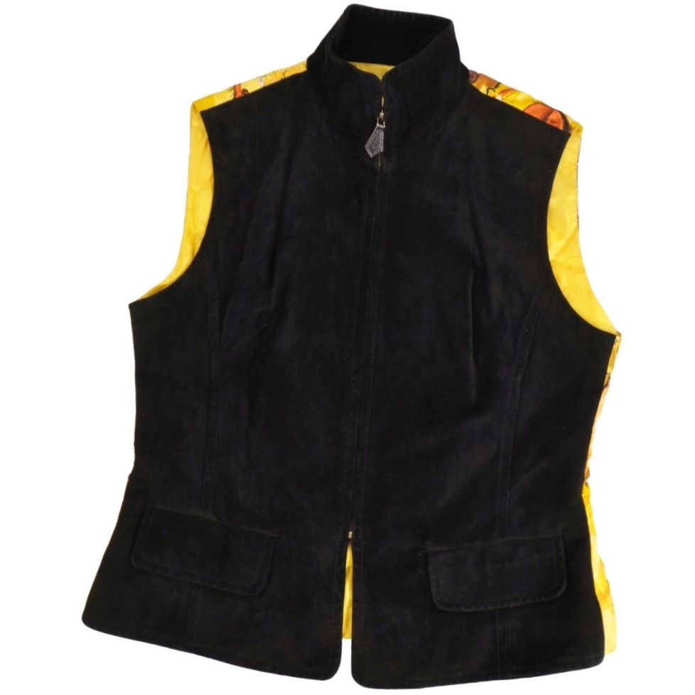 Hermes Vintage Vest Gilet Zip