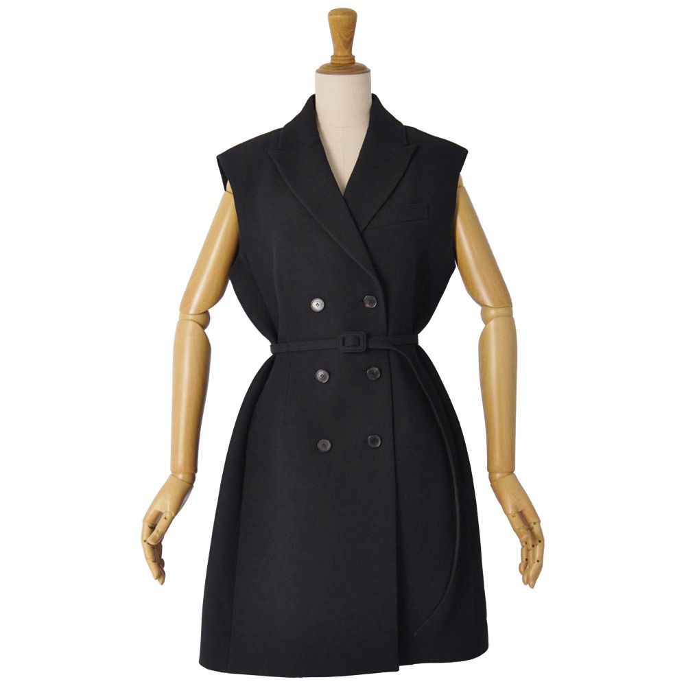 Dior Coat Black — view 2