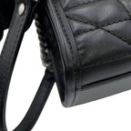 Gucci Tote Bag GG Marmont Chain Leather Black — view 6