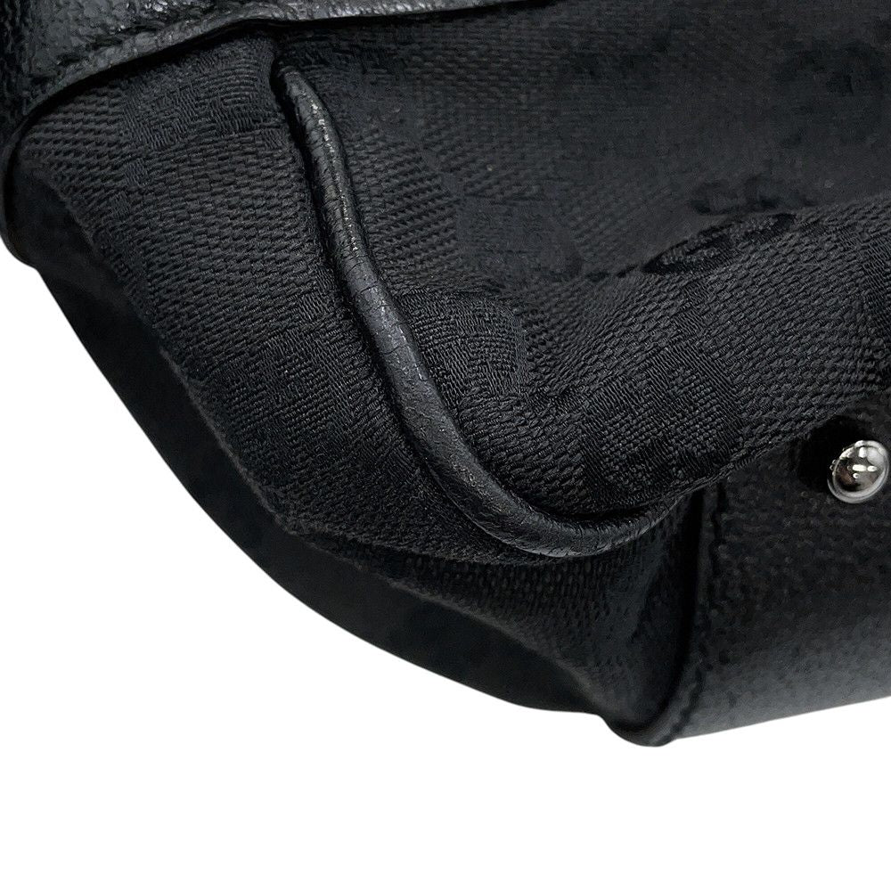 Gucci Tote Bag GG Canvas Black — view 6