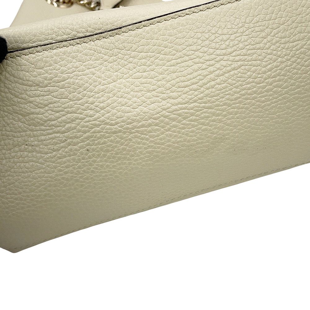 Gucci Tote Bag Interlocking G Soho Chain Leather 2-Way — view 8