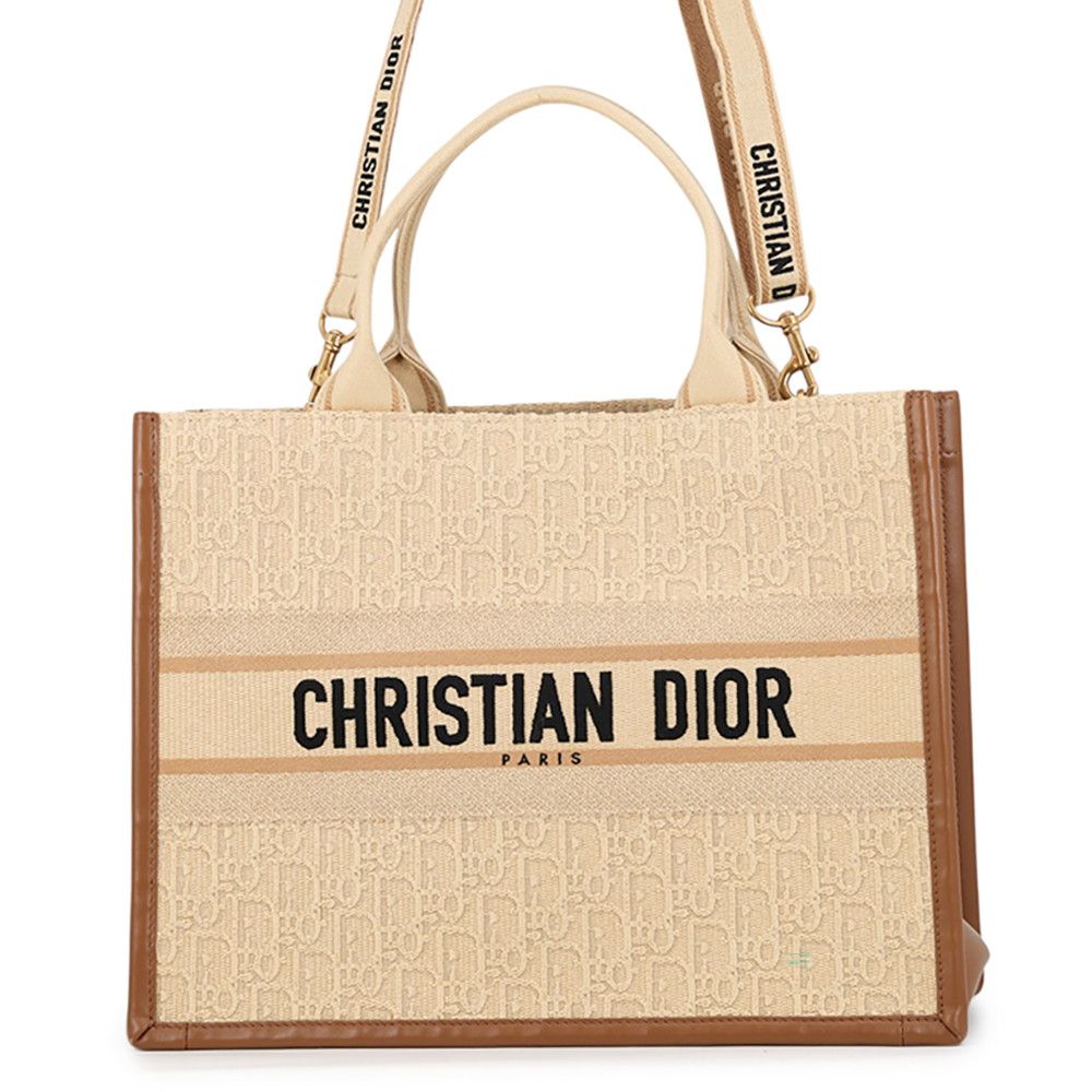 Dior Tote Bag Book Canvas 2-Way