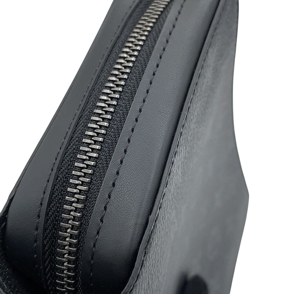 Louis Vuitton Wallet Monogram Eclipse Zippy XL Black — view 5