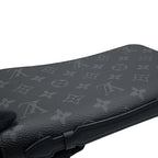 Louis Vuitton Wallet Monogram Eclipse Zippy XL Black — view 6