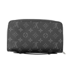 Louis Vuitton Wallet Monogram Eclipse Zippy XL Black — view 3