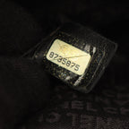Chanel Handbag Logo Fringe Beige Caviar Leather — view 5