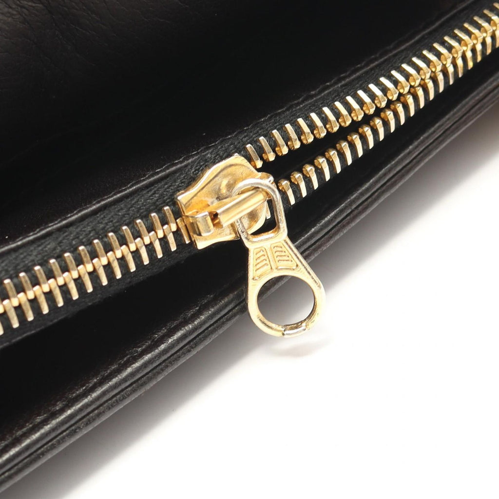 Chanel Tote CC Logo Black Lambskin Shoulder Bag — view 6