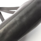 Chanel Tote CC Logo Black Lambskin Shoulder Bag — view 8