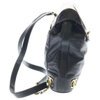 Chanel Vintage Triple CC Logo GD Backpack Black Gold — view 3