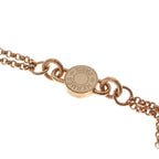 Hermes Charnier PM Cles Swift Leather Necklace Pink Gold Ivory — view 4