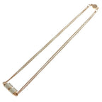 Hermes Charnier PM Cles Swift Leather Necklace Pink Gold Ivory — view 2
