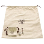 Hermes Picotin Lock PM Cargo Pocket Swift Leather Handbag Silver Black — view 8