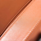 Celine Triomphe Claude Leather Shoulder Bag Brown — view 7