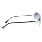 Louis Vuitton Conspiration Pilot Monogram Sunglasses 58 15 Gray Silver Eyewear — view 3