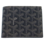 Goyard Saint Florentine Bifold Wallet Compact Helibone Leather Gray