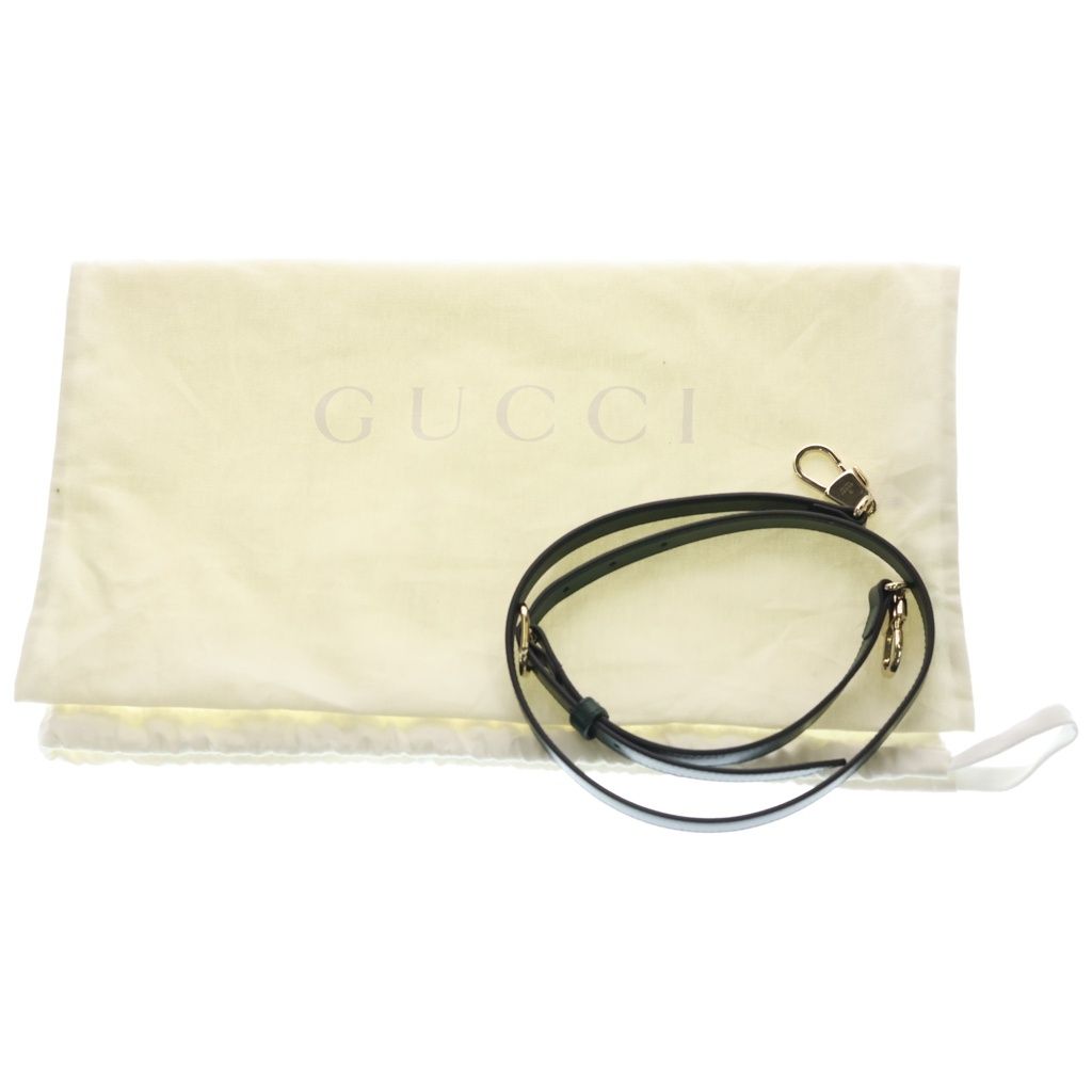 Gucci Diana 2-Way Back Bamboo Leather Green Handbag — view 8