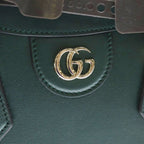 Gucci Diana 2-Way Back Bamboo Leather Green Handbag — view 6