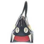 Gucci Children's GG Supreme Handbag Black Beige Leather Silver — view 3