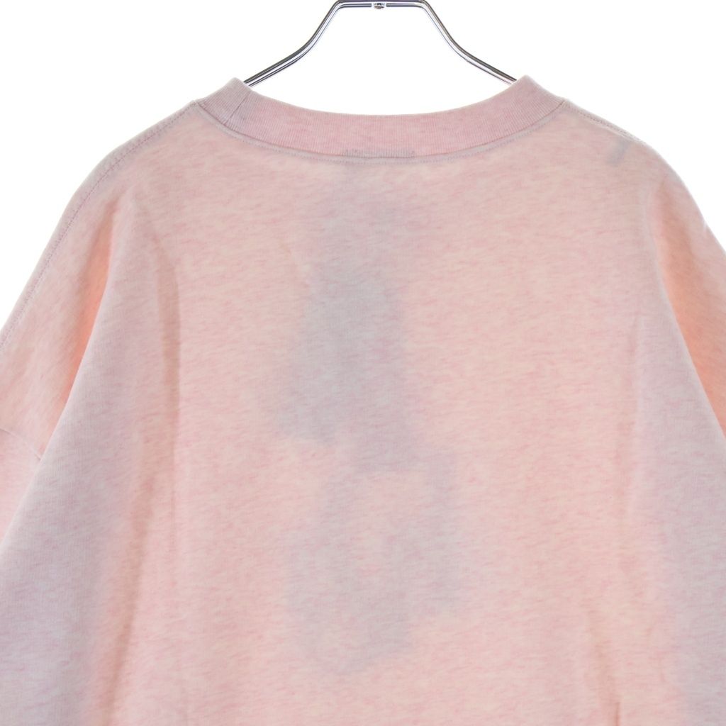 Dior Erl Sweatshirt Logo Embroidery Crew Neck Pink — view 4