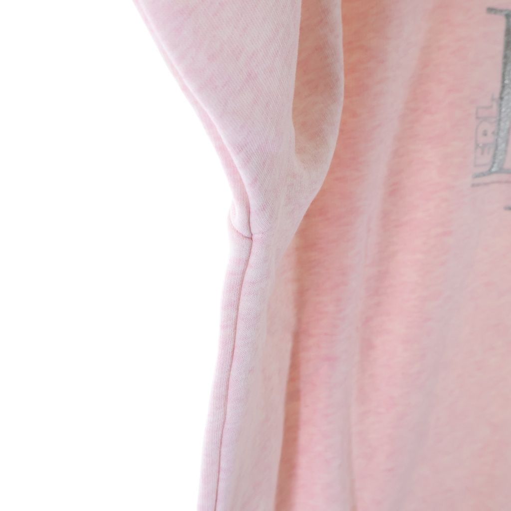 Dior Erl Sweatshirt Logo Embroidery Crew Neck Pink — view 6