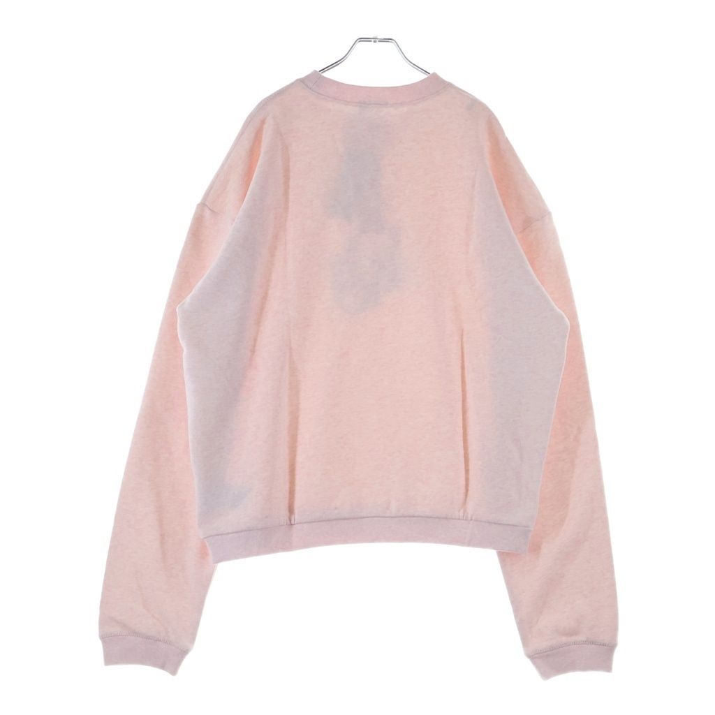 Dior Erl Sweatshirt Logo Embroidery Crew Neck Pink — view 2