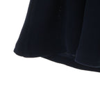 Chanel Boutique Vintage Wool Jacket CC Logo Button Navy — view 6