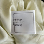 Chanel Tweed Block Check Double Coat White Black — view 8