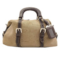 Prada Logo Handbag Canvas