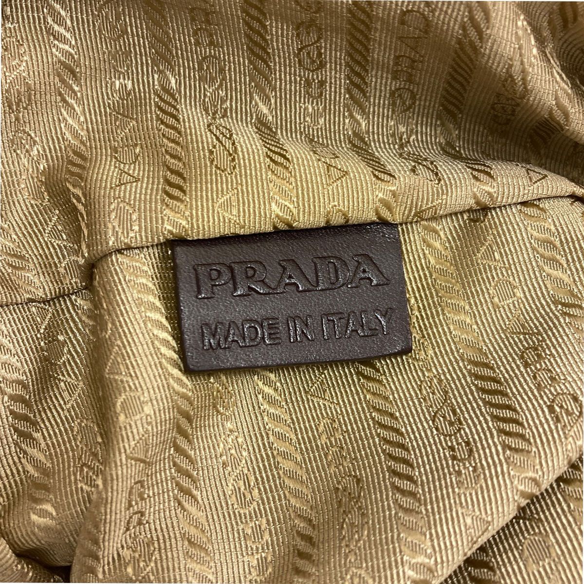 Prada Logo Handbag Canvas — view 7